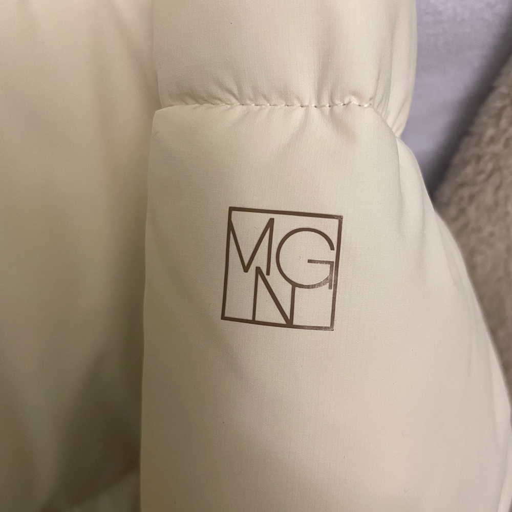 Mango Off-White Puffer Jacket - Picture 2 of 10